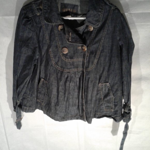 womens LAL denim jasket size XL - Picture 3 of 7